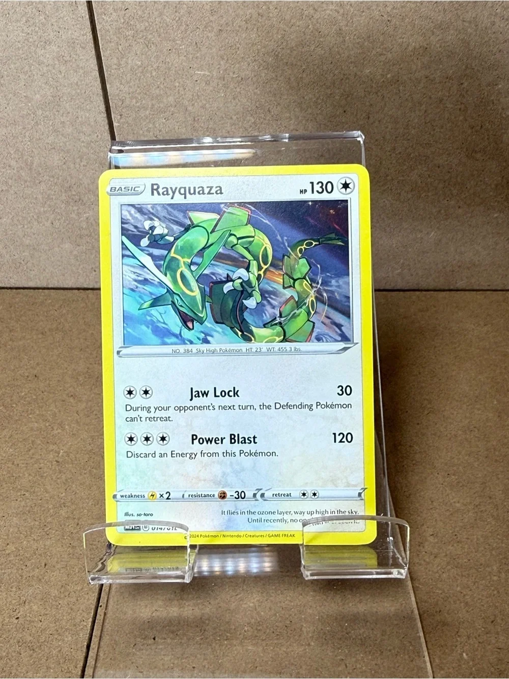 Pokemon Trading Cards Bundle Lot of 4 Drampa Jigglypuff Rayquaza Hatenna